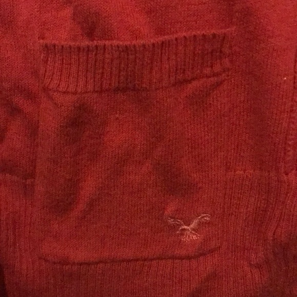 American Eagle V-neck button up sweater - Picture 3 of 3